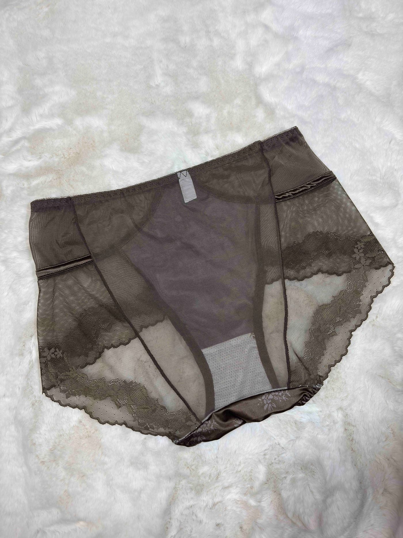 Lace Hipster Full Coverage High Waist Solid S-2XL 28/03/26