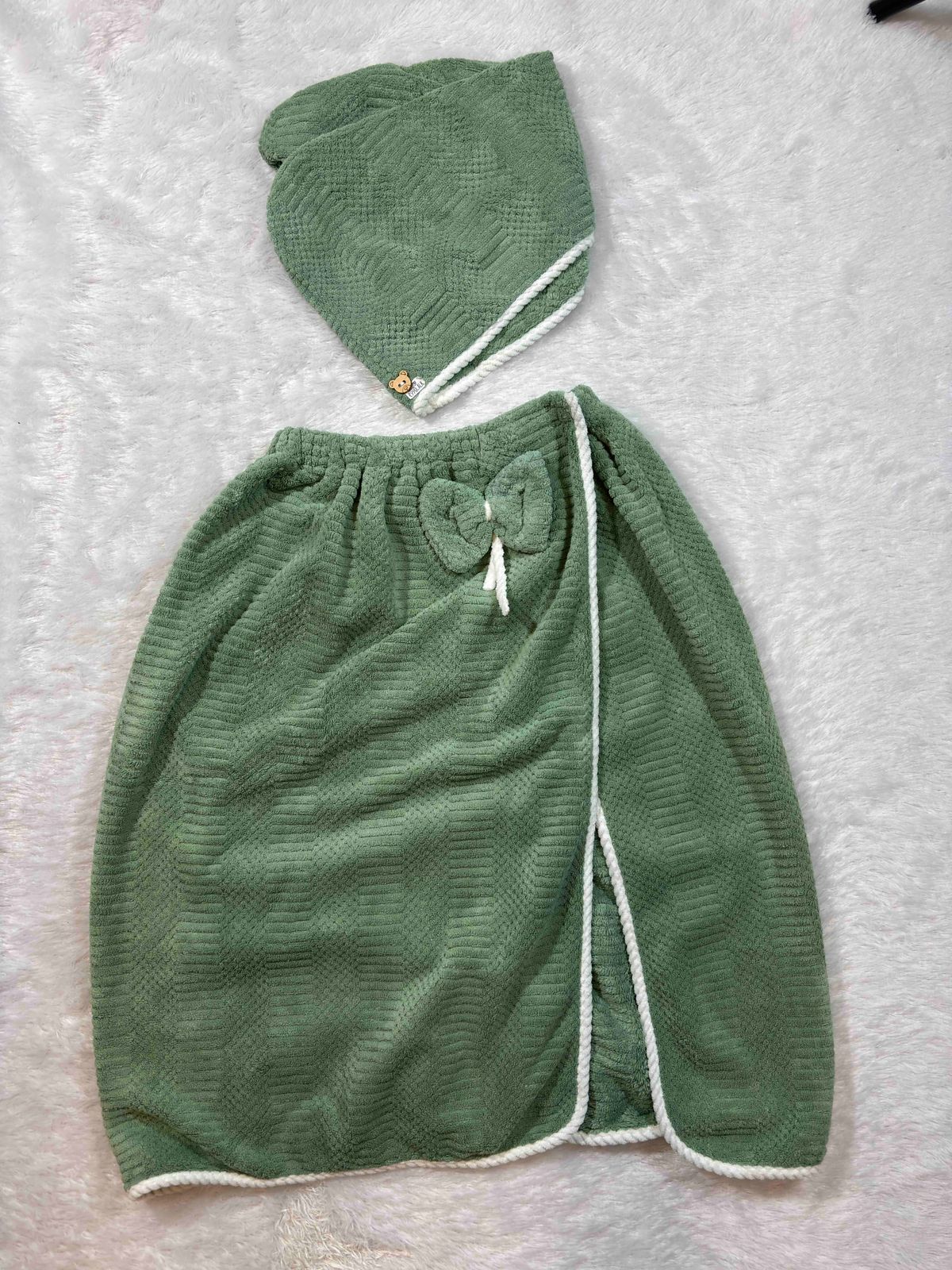 Bathrobe Solid S-XL 04/02/26