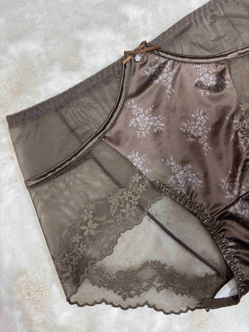 Lace Hipster Full Coverage High Waist Solid S-2XL 28/03/26