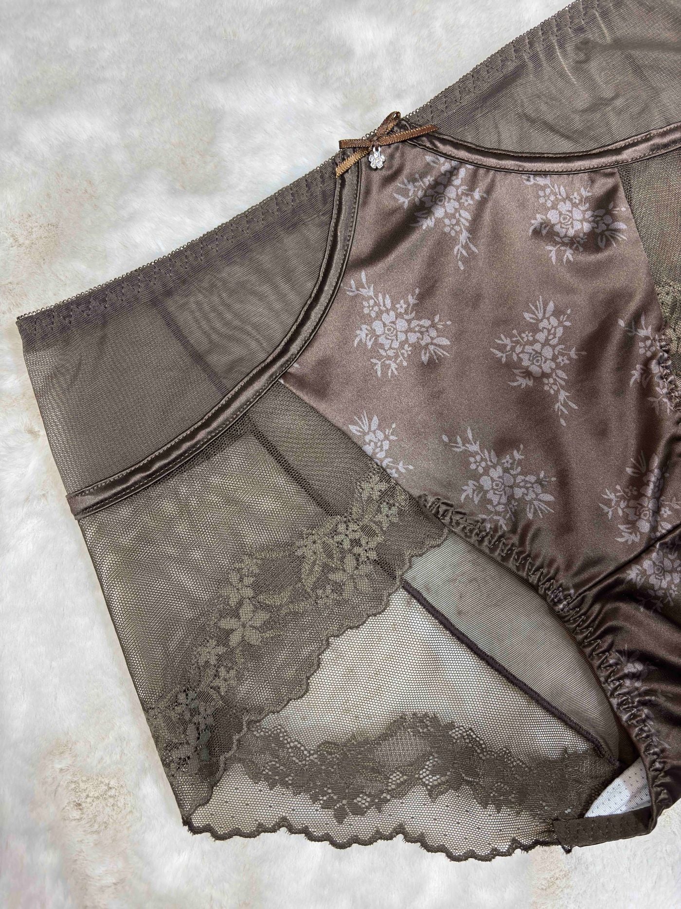 Lace Hipster Full Coverage High Waist Solid S-2XL 28/03/26
