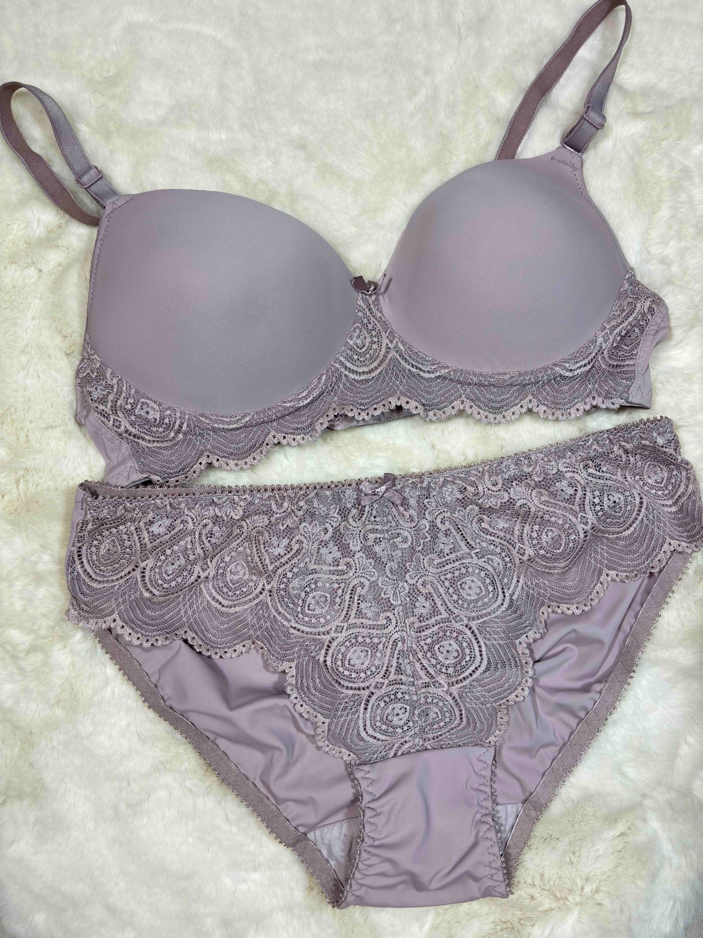 Alies Bra Panty Set Full Coverage Padded Non Wired High Waist Printed S-2XL 26/03/26