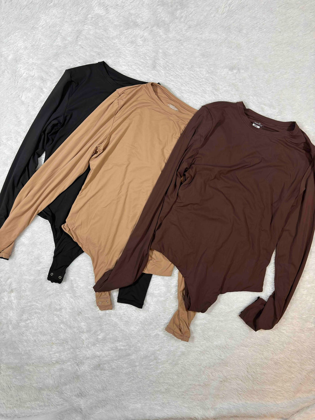 Bodysuit Full Sleeves Full Coverage Solid S-L 28/11/25