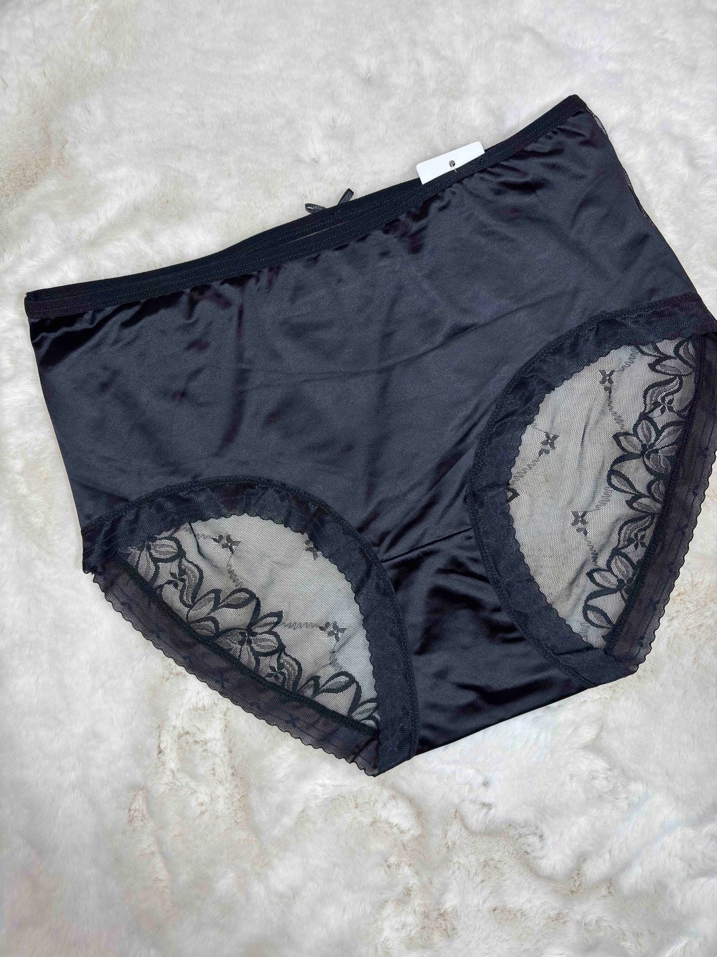 Lace Hipster Full Coverage High Waist Solid S-2XL 28/03/26