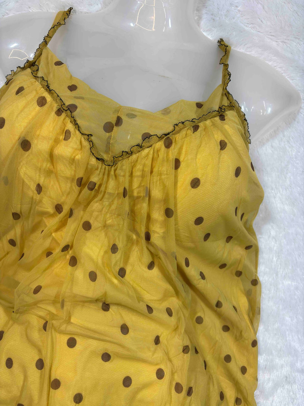 Baby Doll Lingerie Set Full Coverage Sleeveless Padded Printed S-2XL 17/02/26