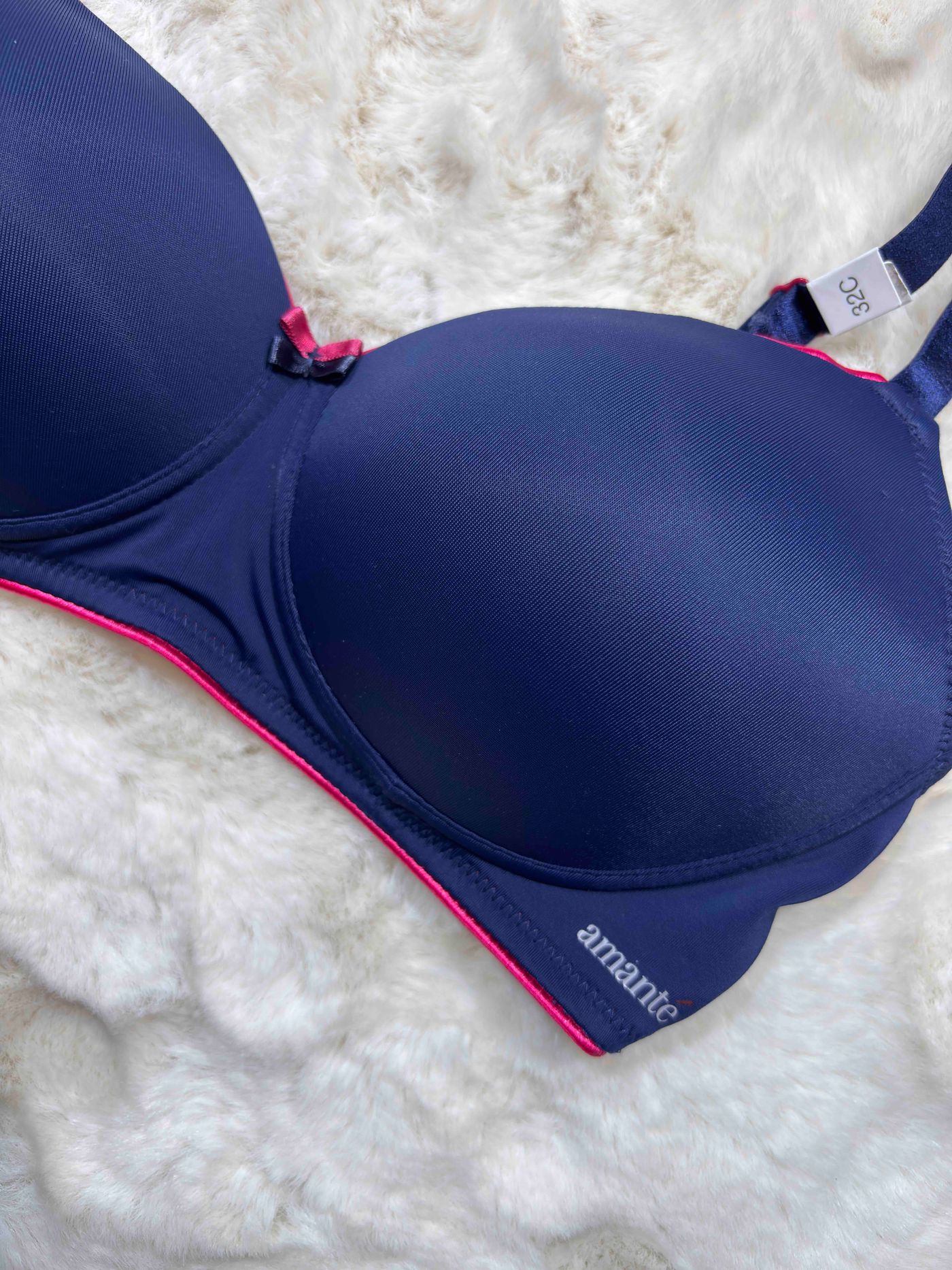 Amante Tshirt Bra Full Coverage Padded Non Wired Solid 32C-42C 28/01/26