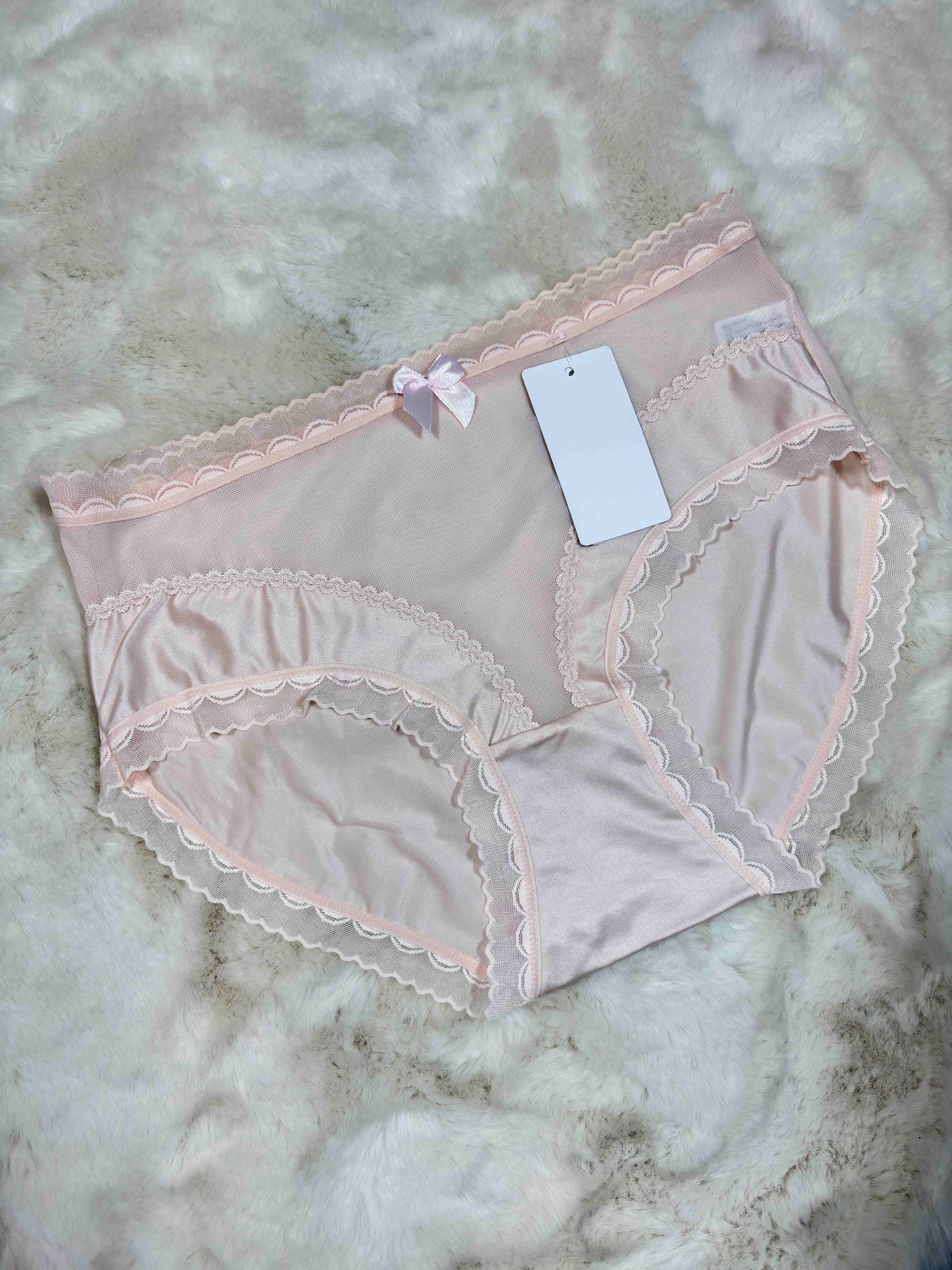 Lace Hipster Full Coverage High Waist Solid S-2XL 28/03/26