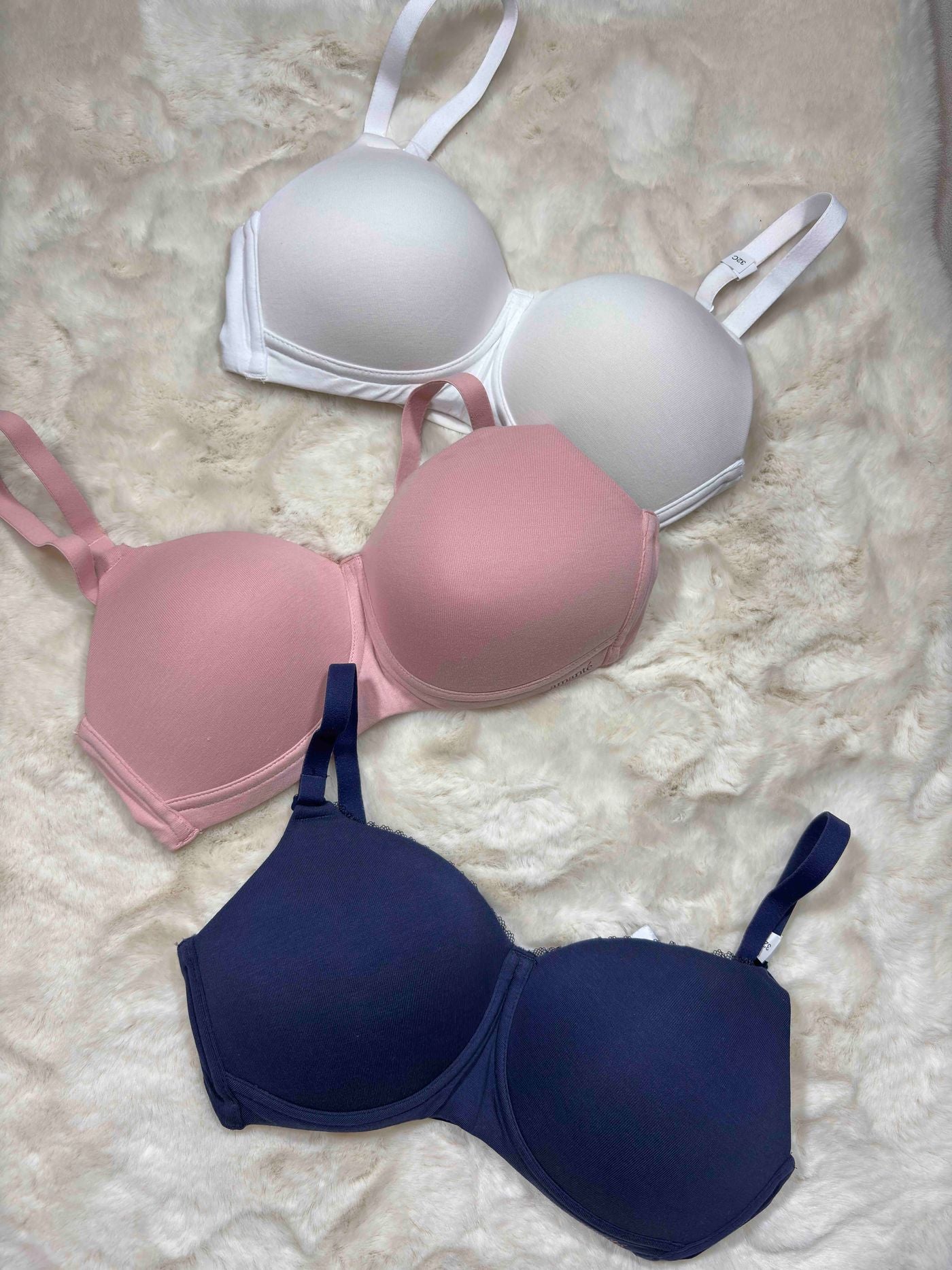 Amante Tshirt Bra Full Coverage Padded Non Wired Solid 32C-42C 28/01/26