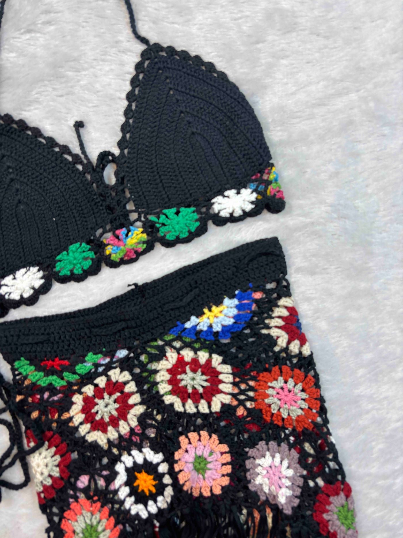 Crochet Beachwear Full Coverage Solid S-L 25/02/26 24