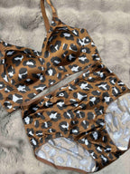 Seamless Bra Panty Set Full Coverage Padded Non Wired High Waist Printed M-XL 27/04/26