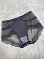 Lace Hipster Full Coverage High Waist Solid S-2XL 28/03/26