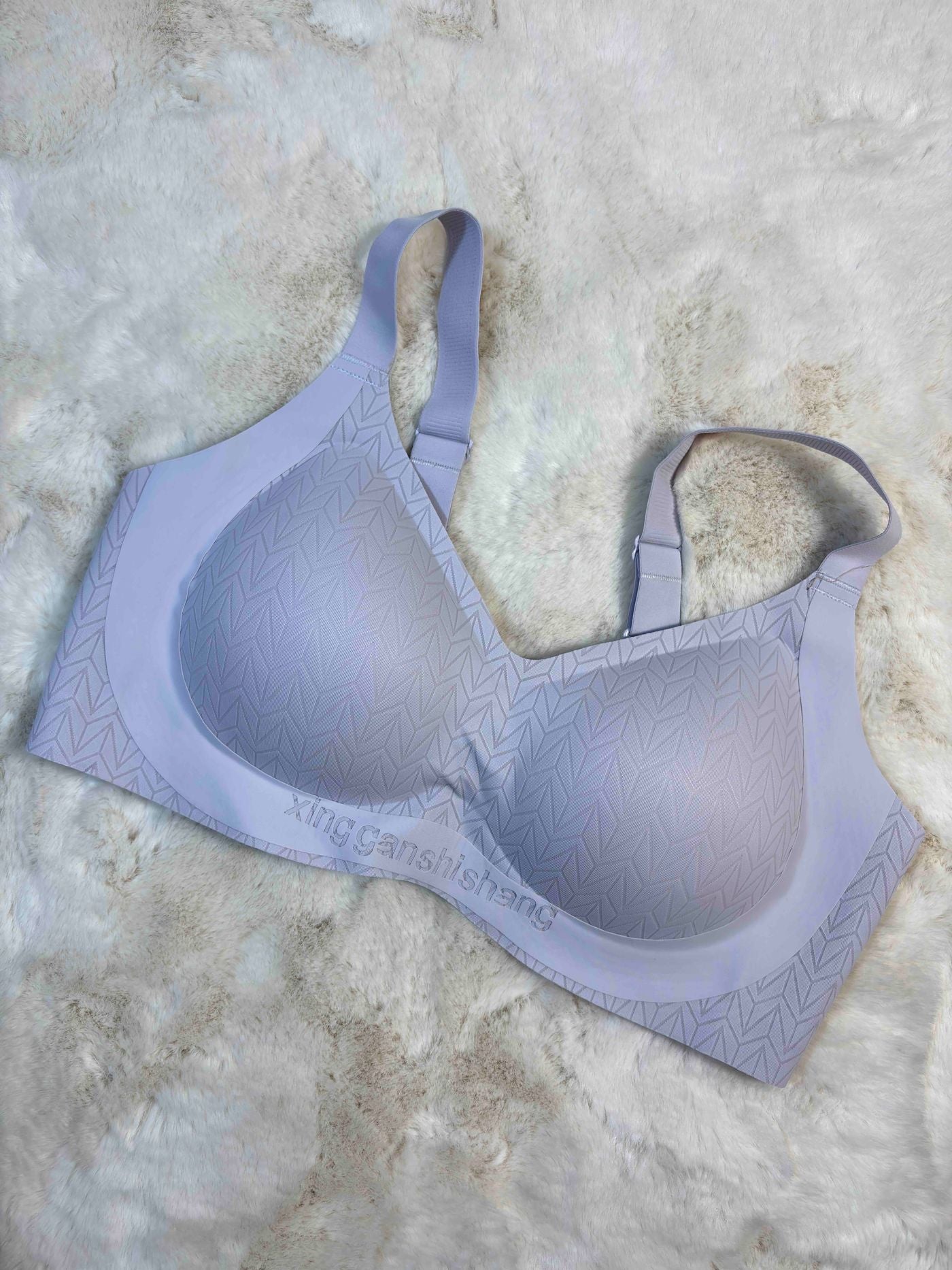 Seamless Bra Full Coverage Padded Non Wired Solid L-5XL 15/01/25