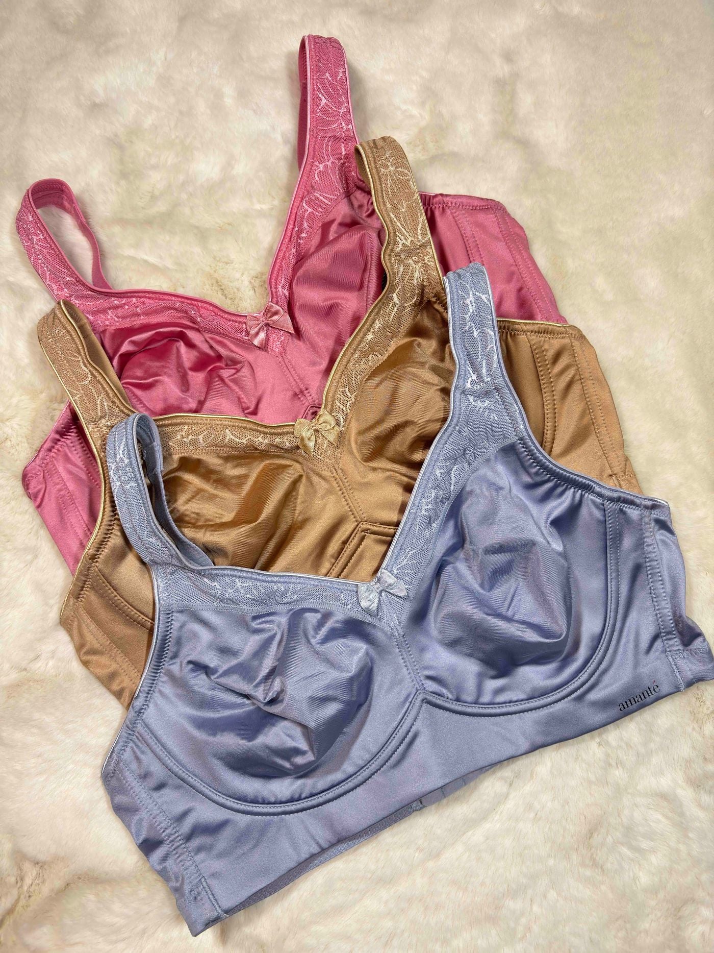 Amante Minimizer Bra Full Coverage Non Padded Non Wired Solid 34D-46D 05/04/26