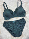 Alies Bra Panty Set Full Coverage Padded Non Wired High Waist Printed S-2XL 26/03/26