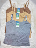 Cami Slip Full Coverage Non Padded Solid S-2XL 31/01/26