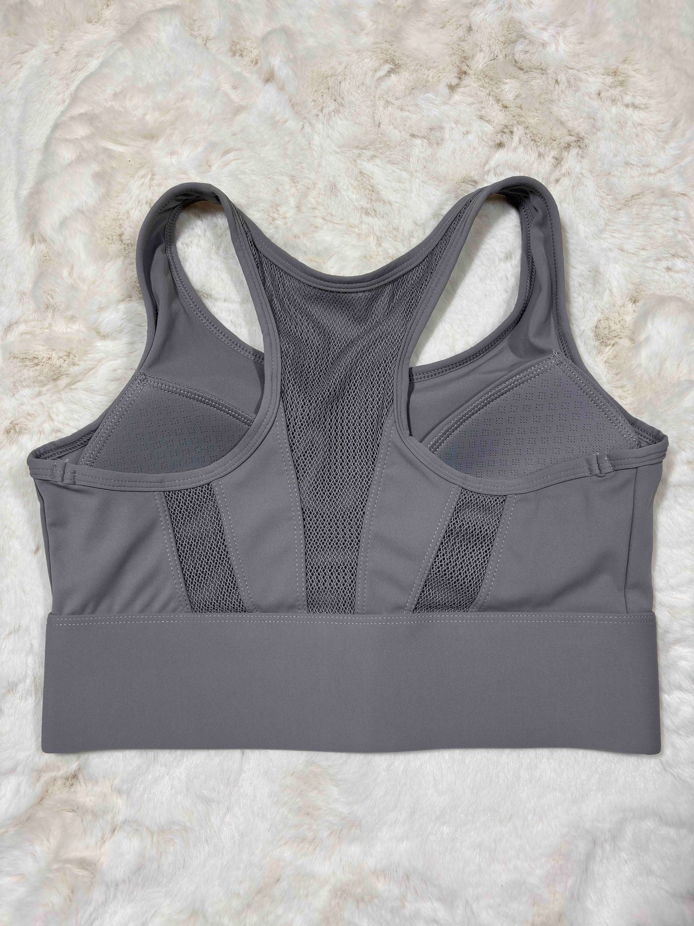 Imported Sports Bra Full Coverage Padded Solid M-XL 09/07/25