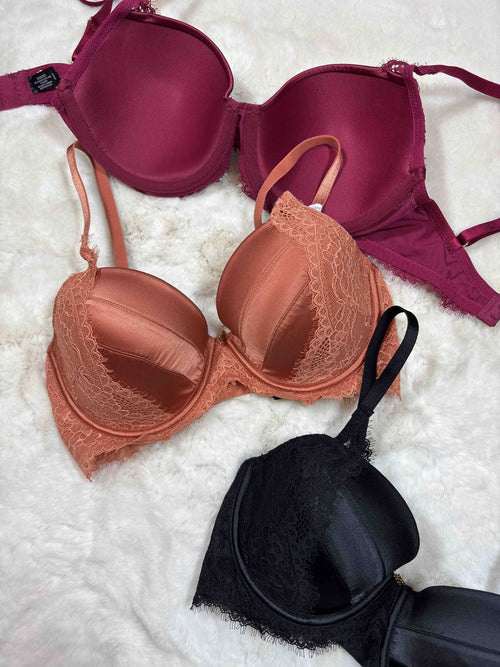 Amante Tshirt Bra Full Coverage Padded Wired Solid 32D-42D 23/02/26