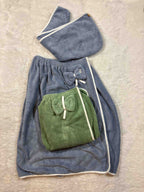Bathrobe Solid S-XL 04/02/26