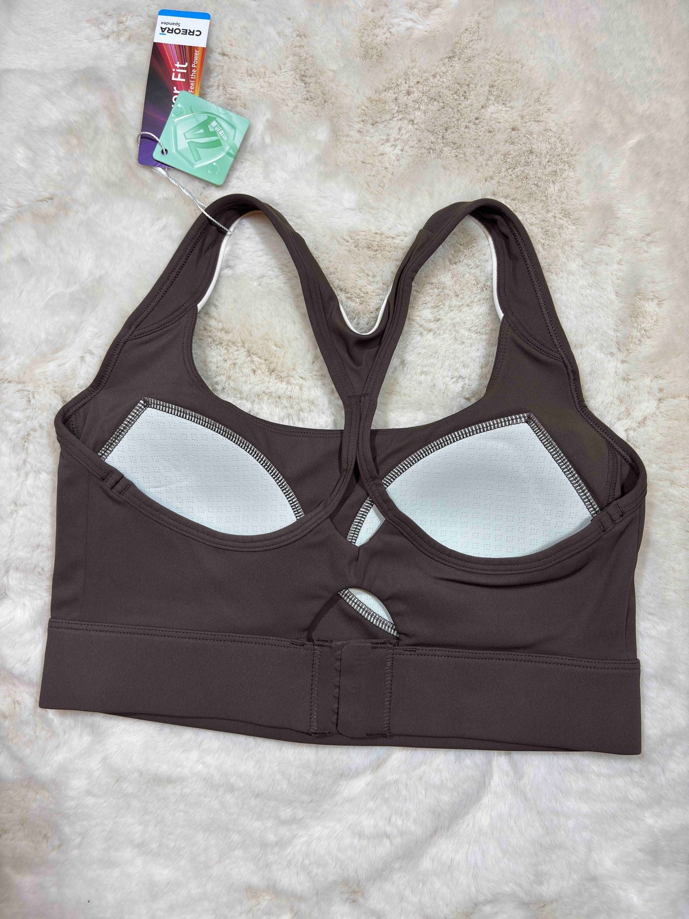 Sports Bra Full Coverage Padded Solid S-2XL 15/04/26