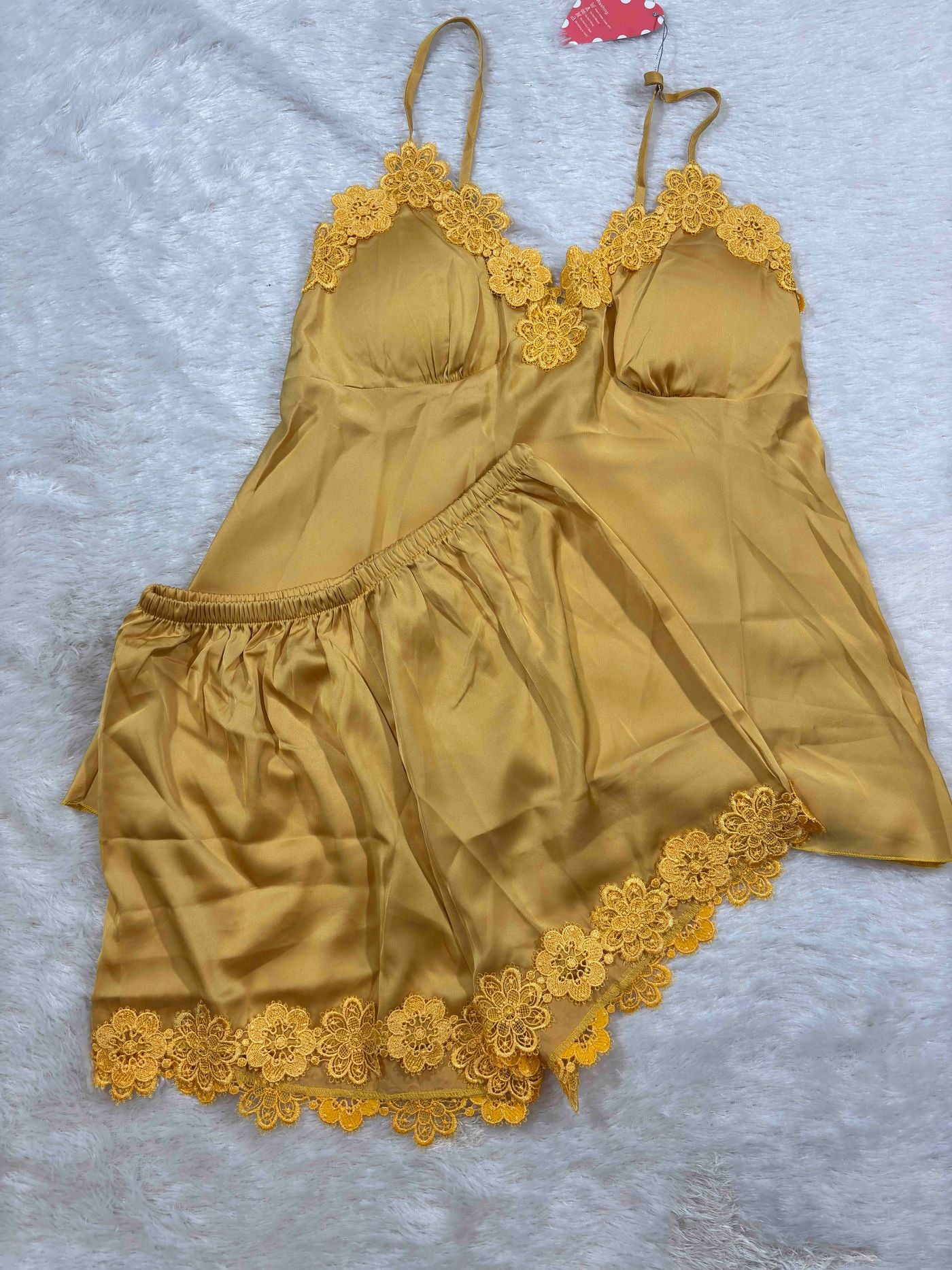 Two Piece Lingerie Shorts Padded Solid S-XL 12/04/2026