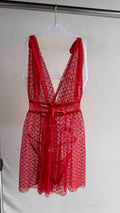 Red Fancy Lingerie Freesize 30/11/25