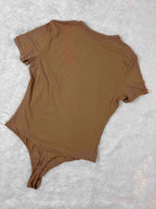 Bodysuit Half Sleeves Full Coverage Solid S-L 28/11/25