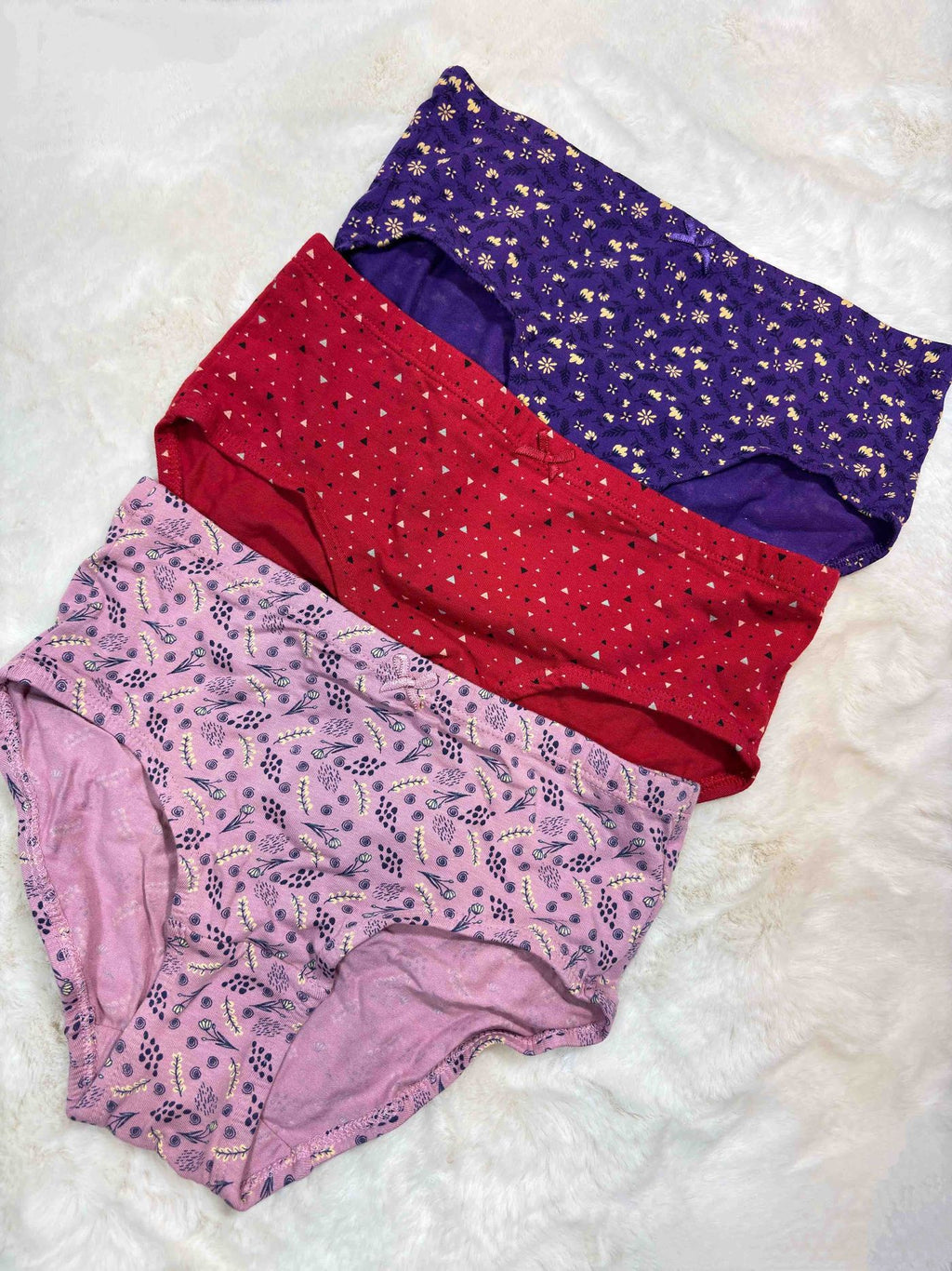 Amante Hipster Full Coverage High Waist Printed Pack Of 3 S-2XL PPK43105 28/09/25