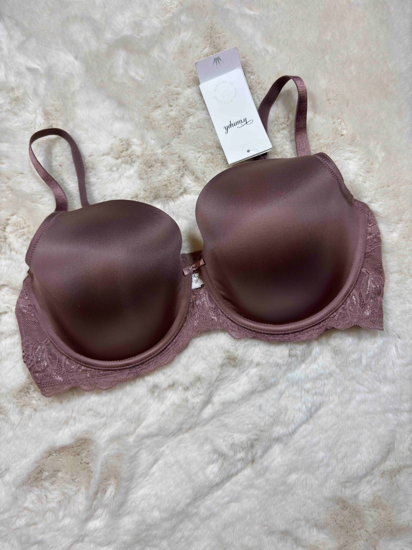 Triumph Tshirt Bra Full Coverage Padded Wired Solid 32DD-40DD 19/04/26