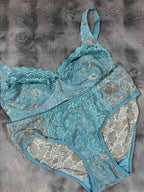 Alies Bra Panty Set Non Padded Non Wired High Waist Solid S-3XL 30/04/26