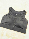 Sports Bra Full Coverage Padded Non Wired Solid S-XL 31/12/25
