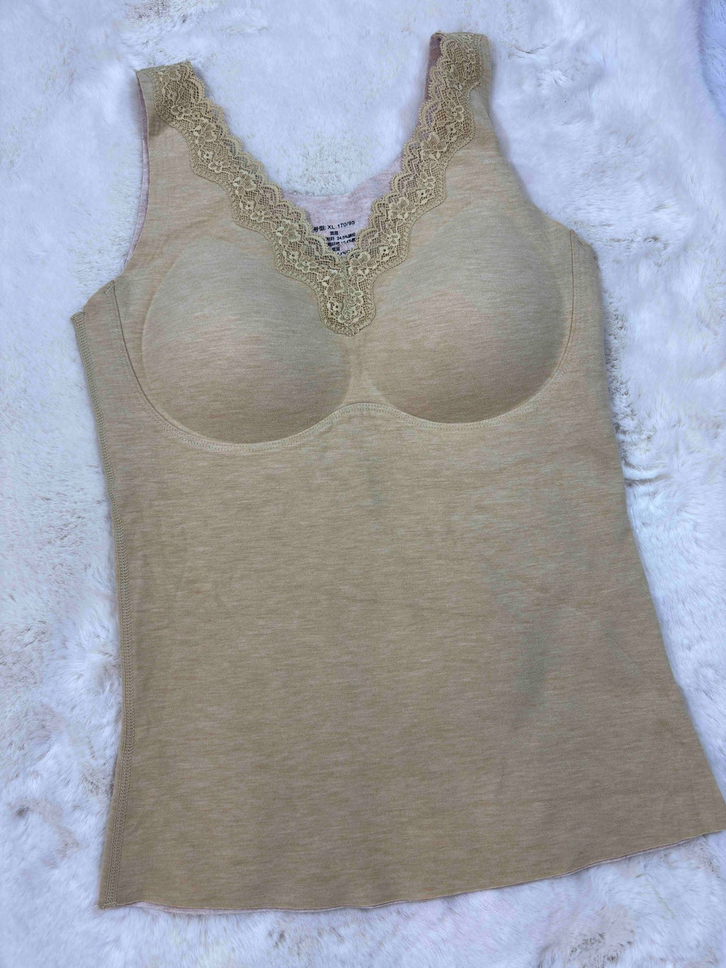 Cami Slip Full Coverage Padded Solid S-2XL 31/01/26