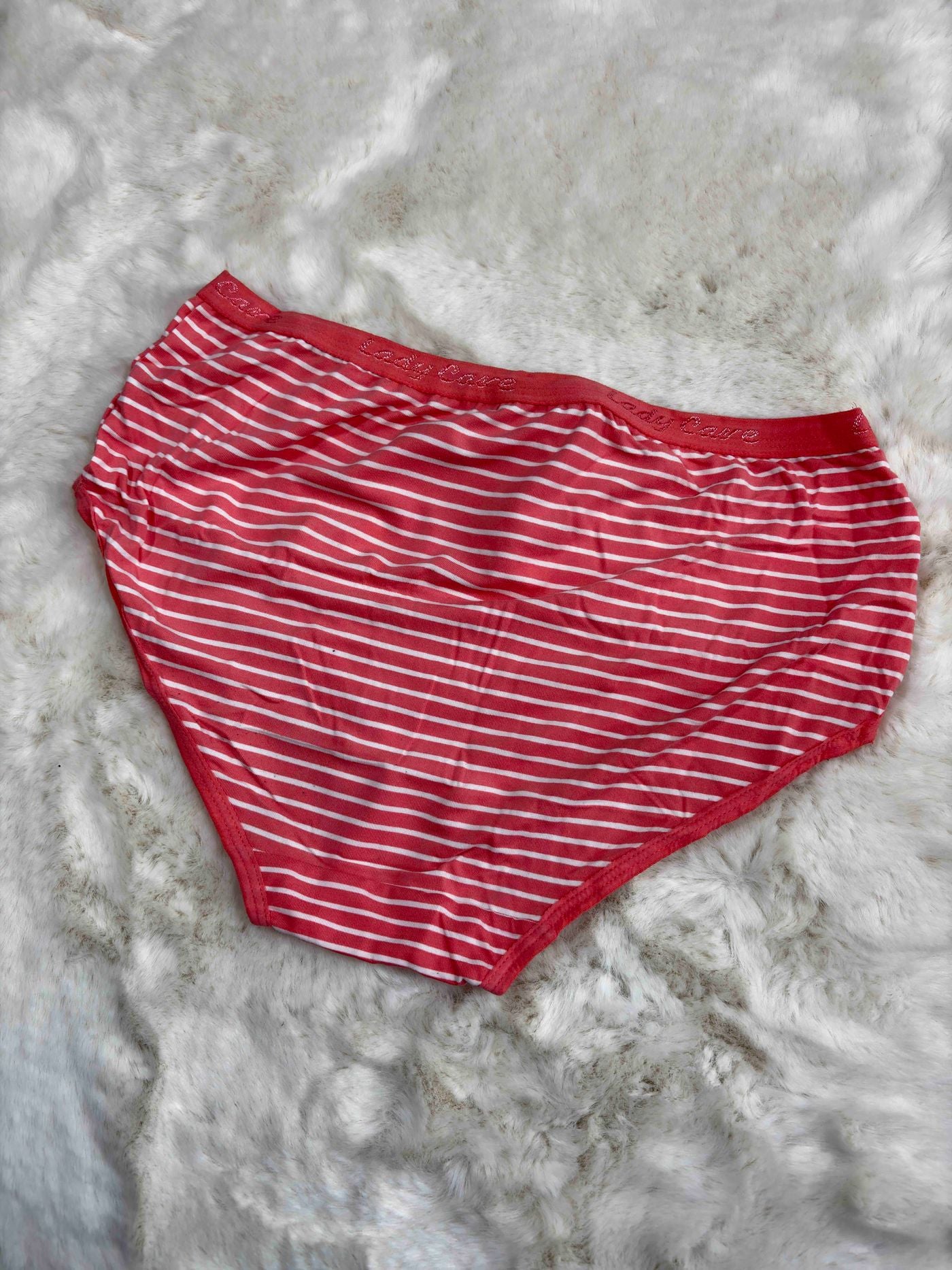 Lady Care Hipster Full Coverage High Waist Printed Pack Of 5 M-2XL Stripy 06/12/25