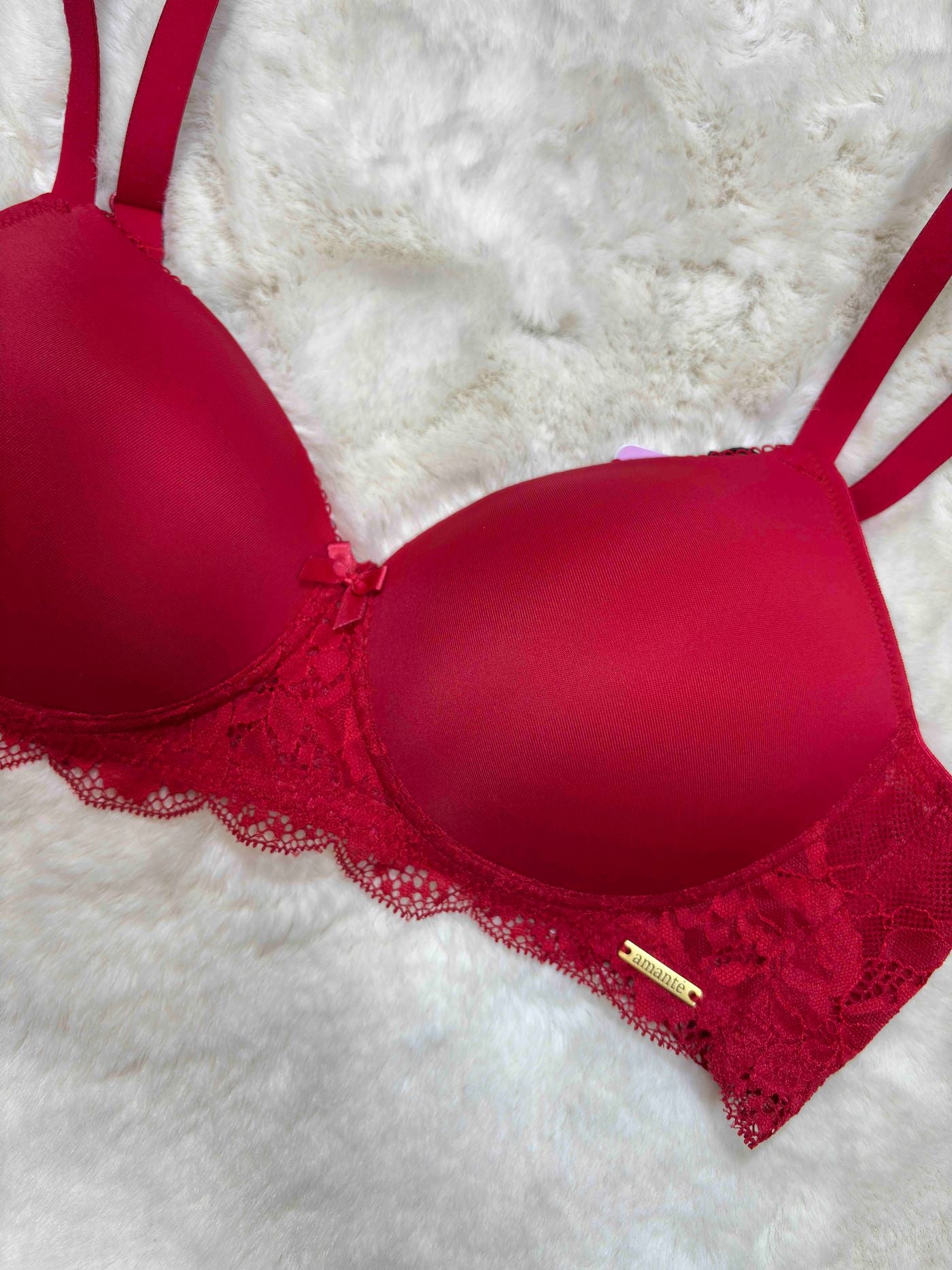 Amante Tshirt Bra Full Coverage Padded Non Wired Solid 32B-40B 19/03/26