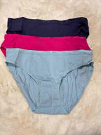 Wacoal Bikini Low Coverage Low Waist Solid Pack Of 3 S-2XL 03G03 18/11/25