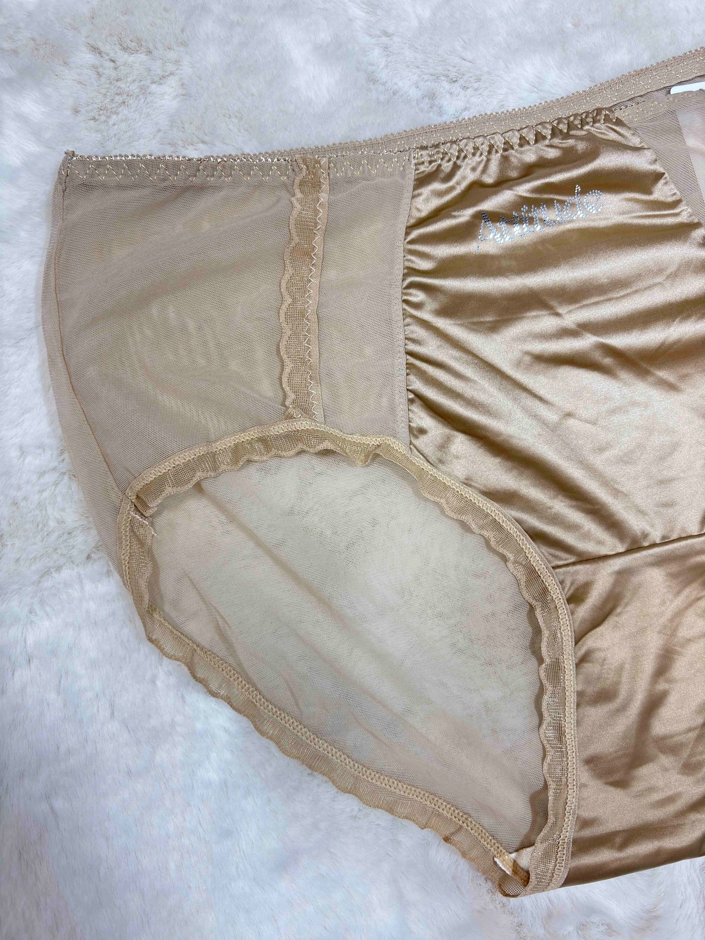 Lace Hipster Full Coverage High Waist Solid S-2XL 28/03/26
