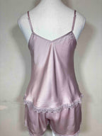 Fu Ni Fang Fancy Lingerie Sleeveless Shorts Non Padded Solid Freesize 022330 23/09/25