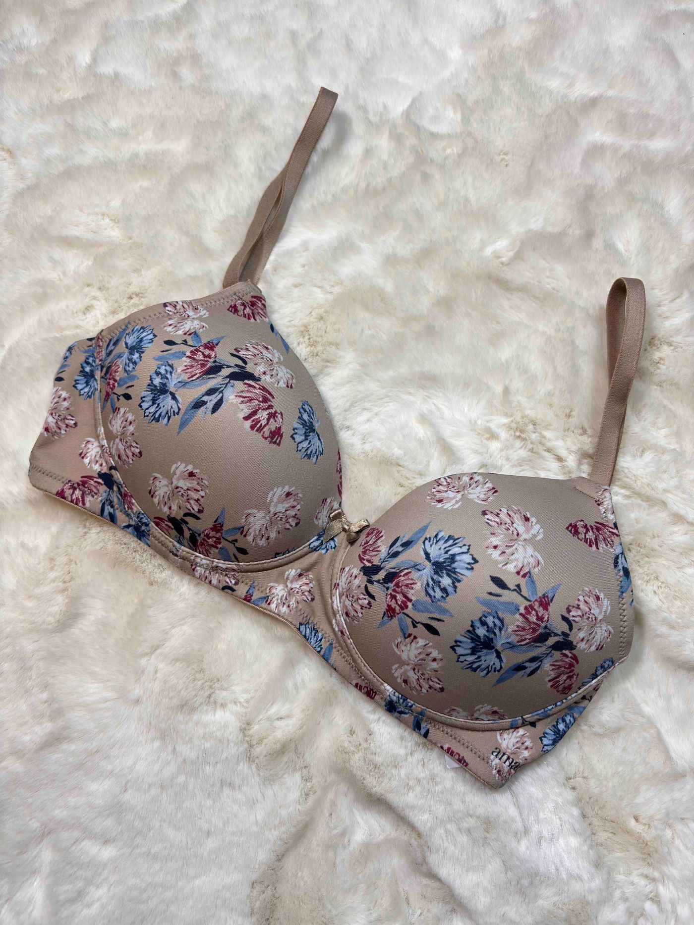 Amante Tshirt Bra Full Coverage Padded Non Wired Printed 32C-42C 28/01/26