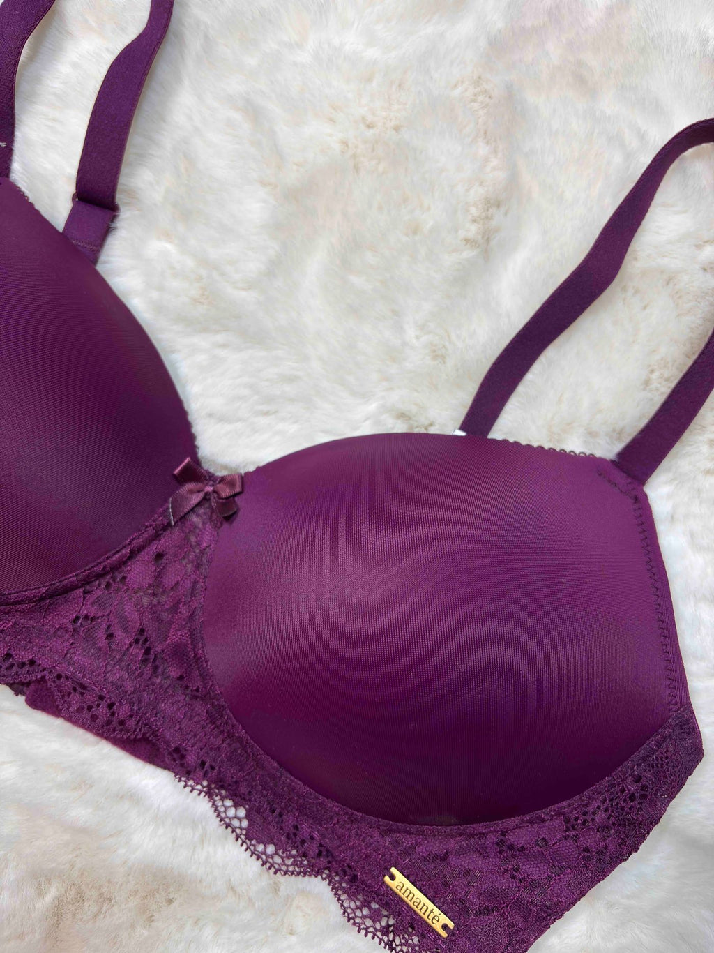 Amante Tshirt Bra Full Coverage Padded Non Wired Solid 32C-42C 28/01/26