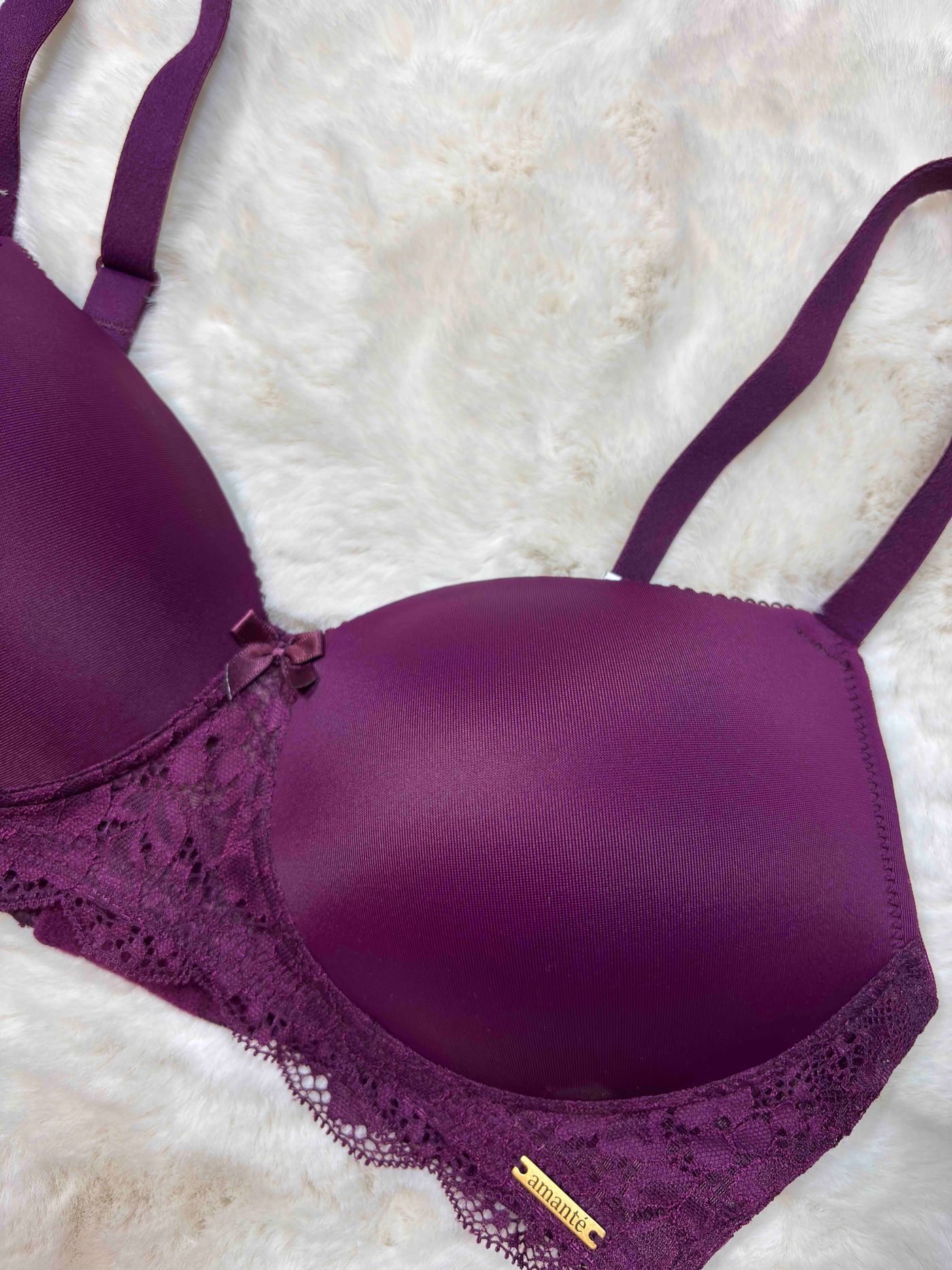 Amante Tshirt Bra Full Coverage Padded Non Wired Solid 32C-42C 28/01/26