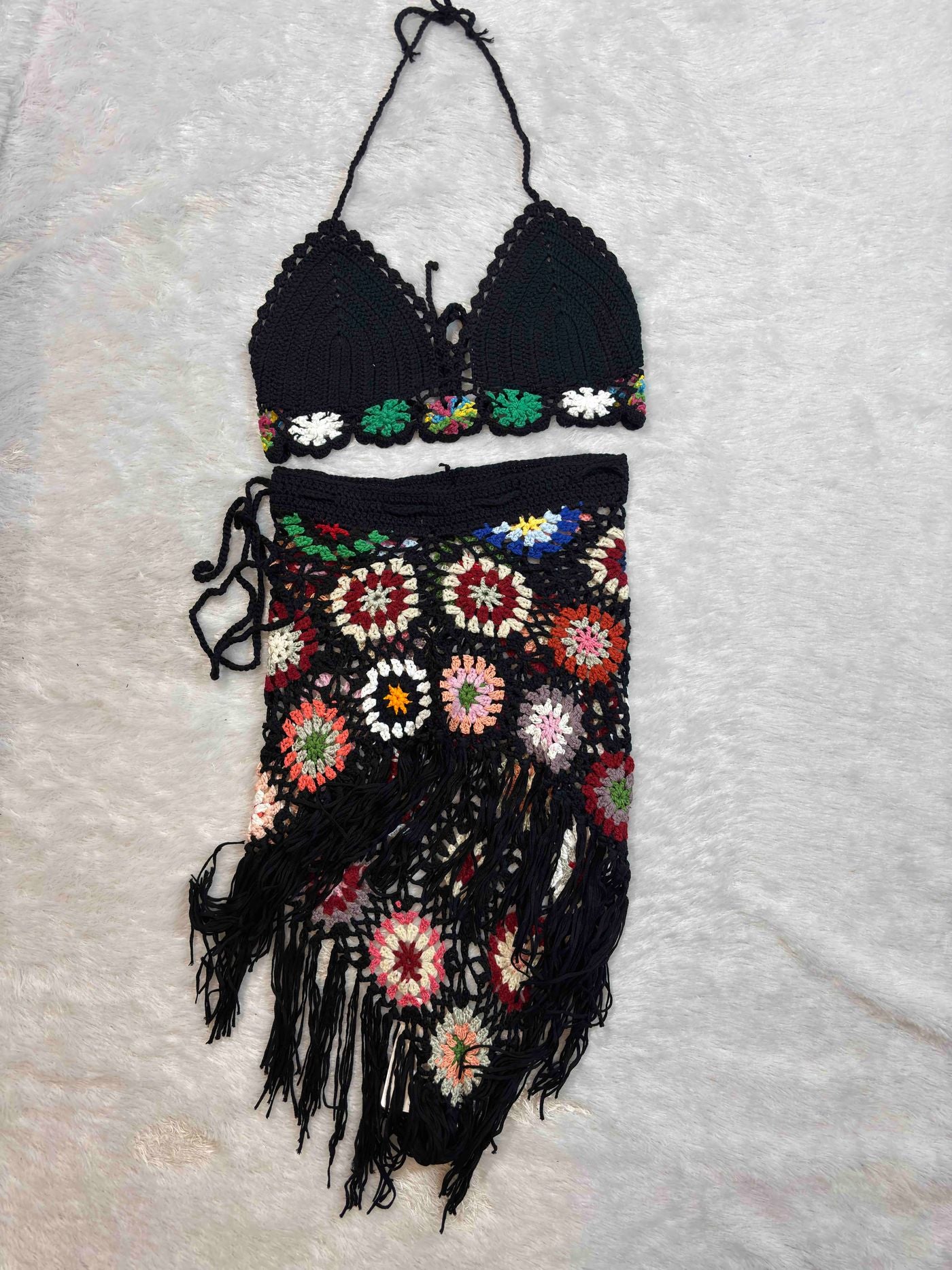 Crochet Beachwear Full Coverage Solid S-L 25/02/26 24