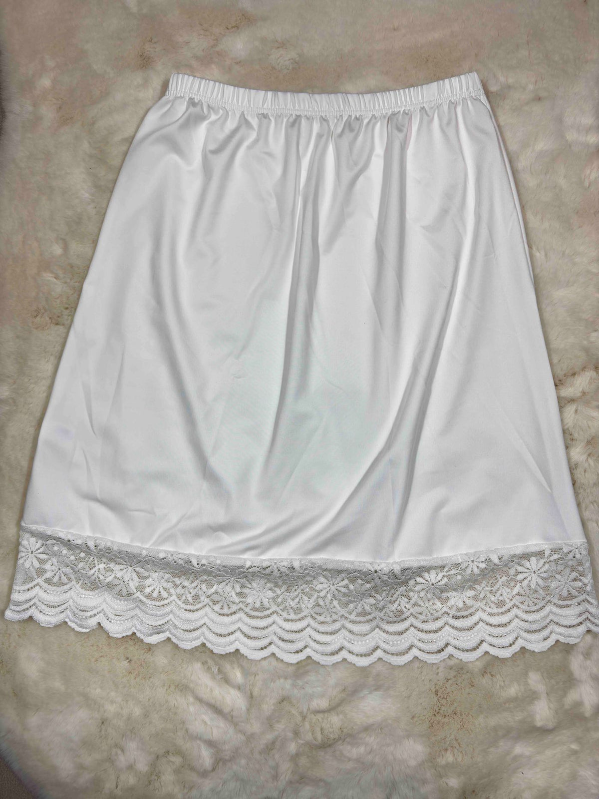 Skirt Slip Knee Length Solid S-XL 06/12/25
