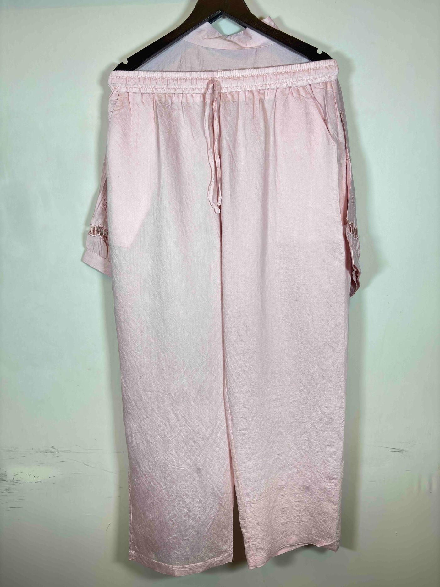 coord-sets-3-4-sleeves-shirt-full-length-pyjama-solid-freesize-18-09-25