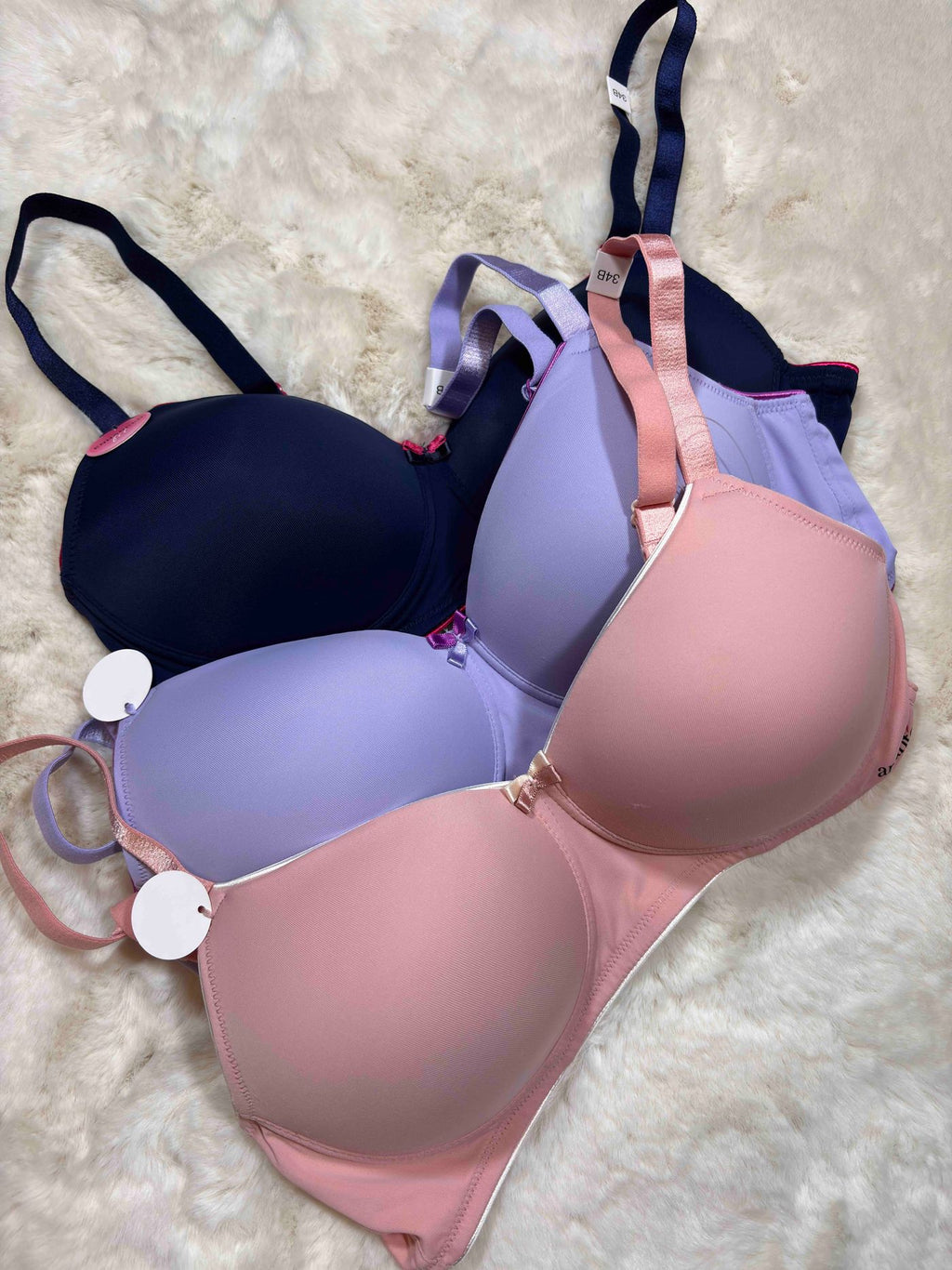 Amante Tshirt Bra Full Coverage Padded Non Wired Solid 32B-40B 19/03/26