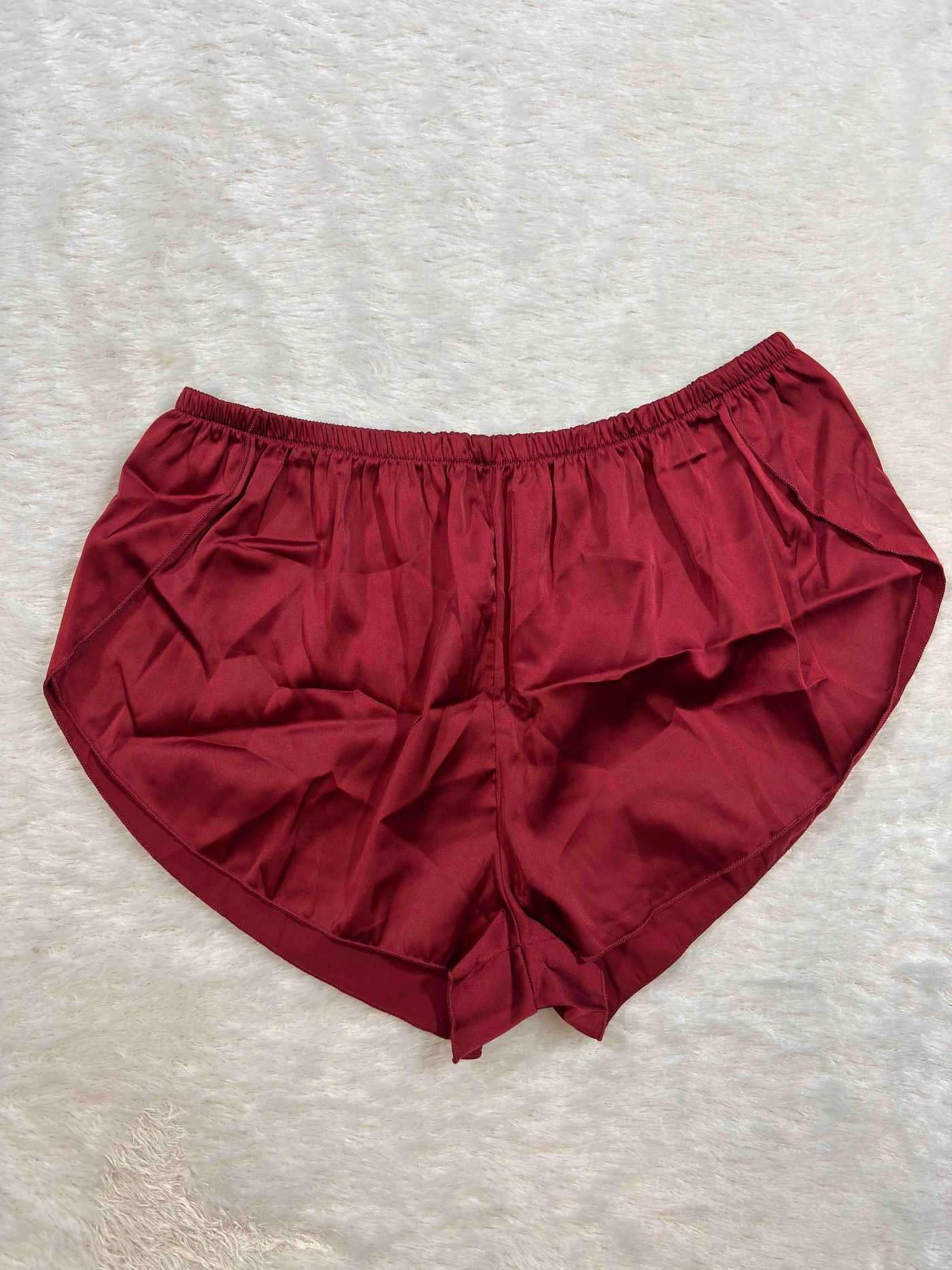 Two Piece Lingerie Shorts Solid S-XL 12/04/2026