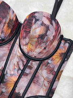 Bralette Full Coverage Padded Wired Printed 38-50 05/01/26
