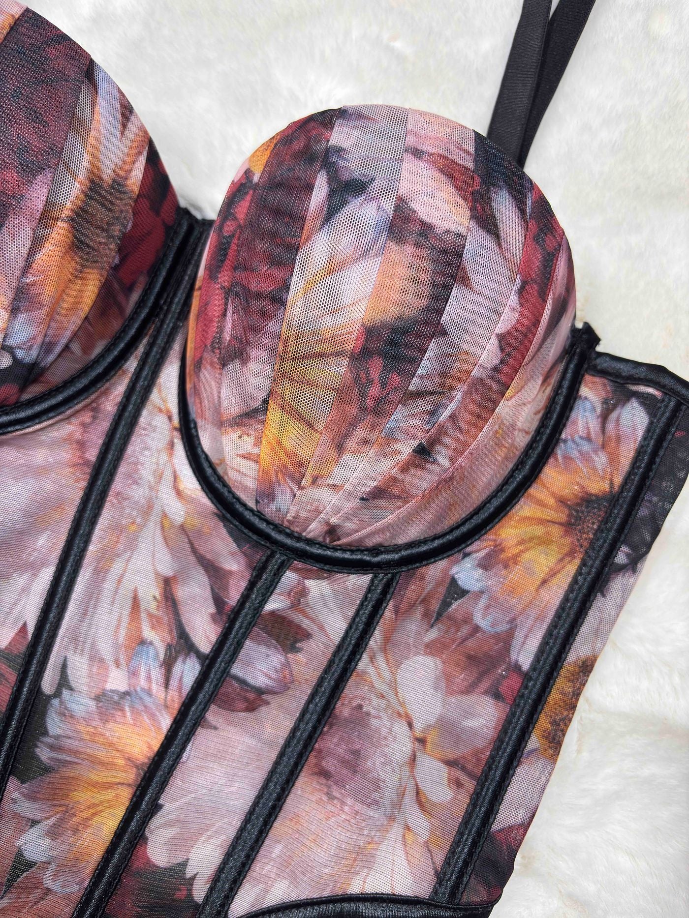 Bralette Full Coverage Padded Wired Printed 38-50 05/01/26